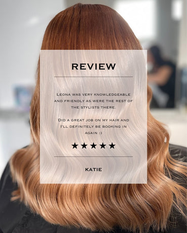 Balayage Full Head (inc toner)